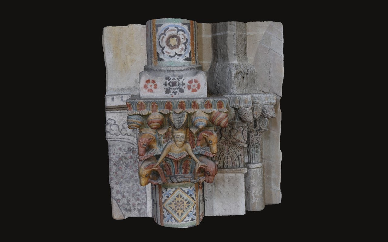 Basilika Valeria – Romanisches Kapitell PI29