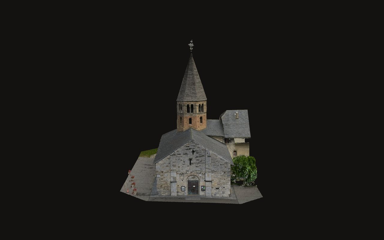 Romanische Kirche Saint-Pierre-de-Clages (11. Jh.)