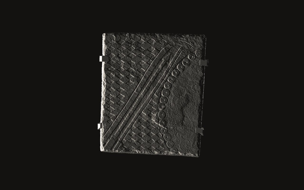 Gravure expérimentale – Stèle campaniforme