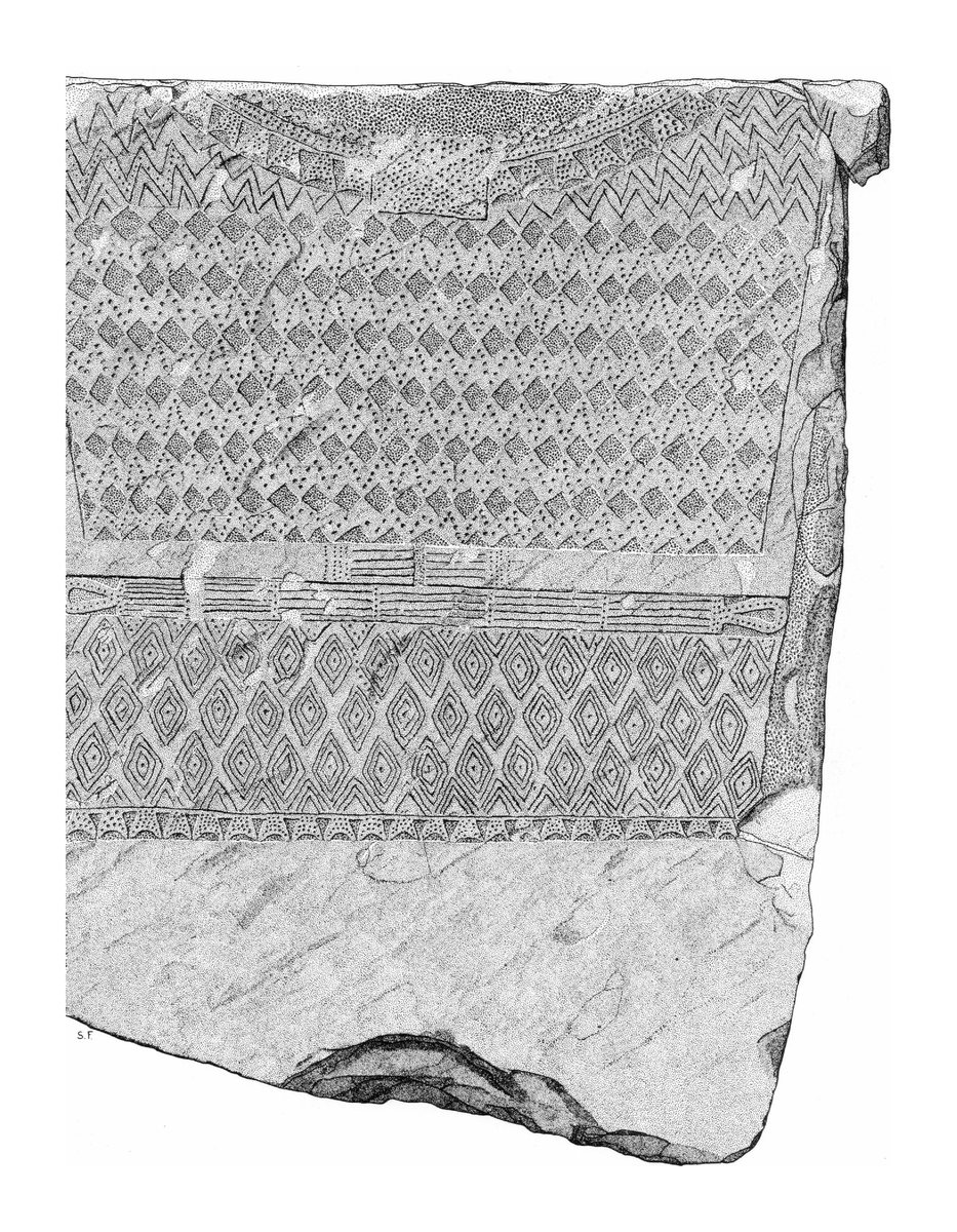 Archäologische Zeichnung — Stele 20