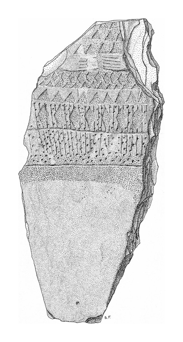 Archäologische Zeichnung — Stele 27